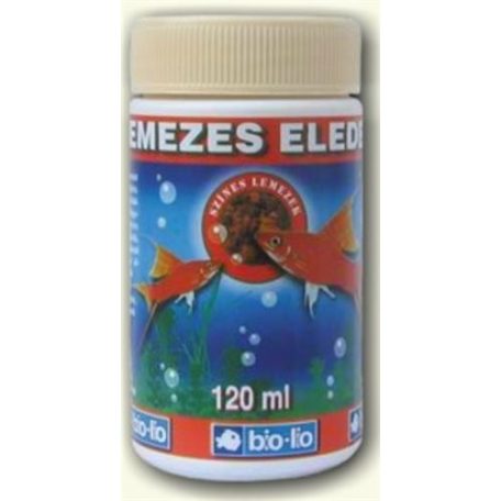 Bio Lio lemezes díszhaltáp 120ml