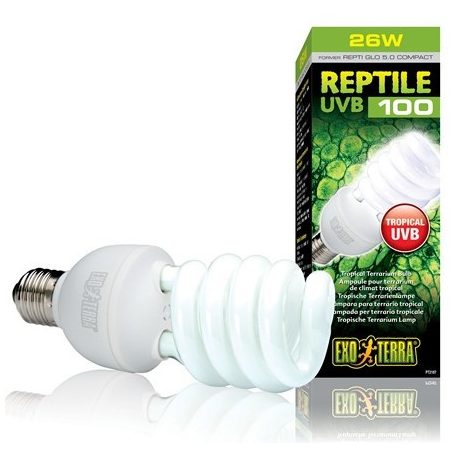 Exo-Terra 2187 Reptile UVB 5.0 100 25W