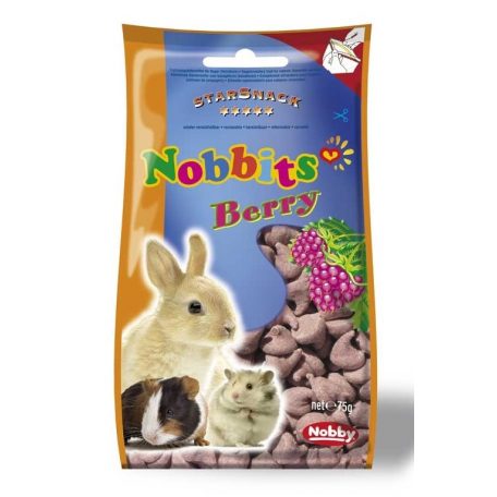 Nobby drops rágcsálóknak málnás 75g