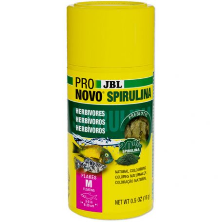 JBL Pro Novo Spirulina Flakes M 100ml