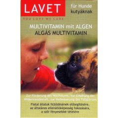 Lavet algás multivitamin tabletta kutya 50db