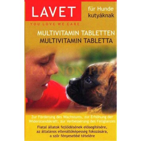 Lavet multivitamin kutya 50db