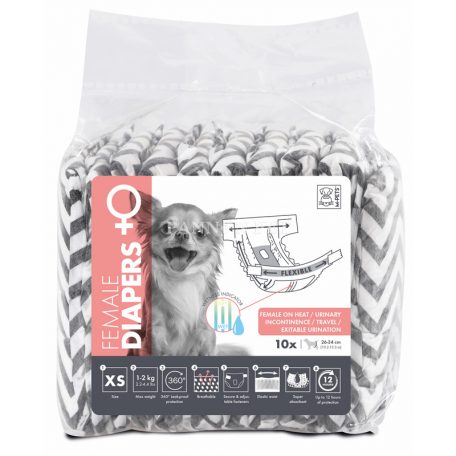 M-PETS kutya nadrágpelenka szuka XS 1-2kg 10db (40)