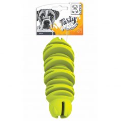   M-PETS kutyajáték jutalomfalatadagoló henger 14,7x6x6cm zöld TPR