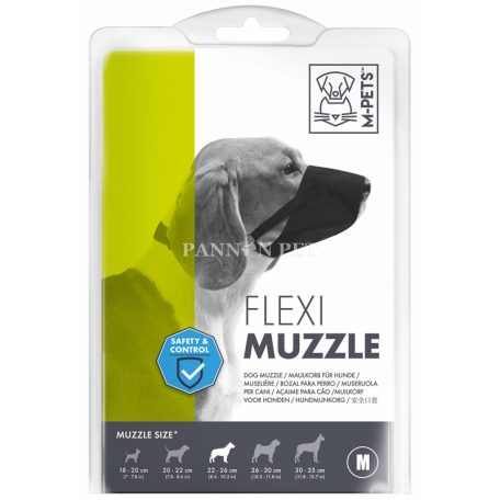 M-PETS szájkosár textil M 1,5x22-26cm (72)