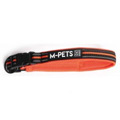   M-PETS nyakörv túrázáshoz párnázott S 2x30-40cm narancs