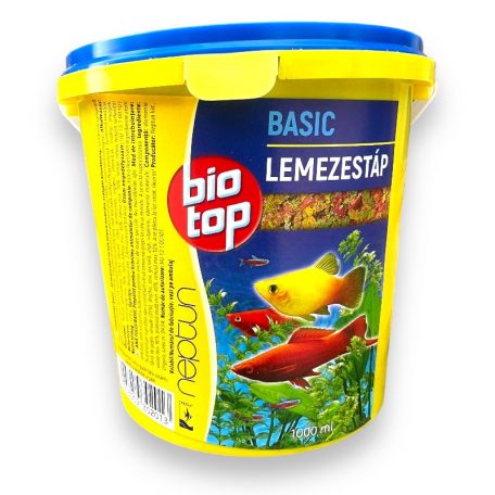 Bio Top lemezes díszhaltáp basic 1L