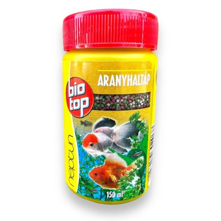 Bio Top aranyhaltáp extrudált 150ml (piros)