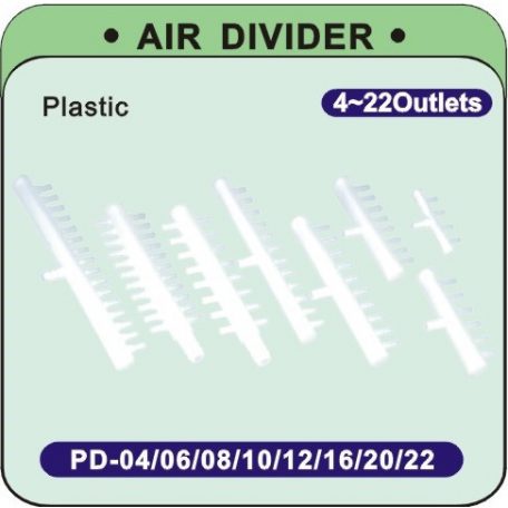 Levegőelosztó 4 kimenetes PD-04