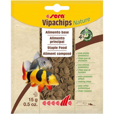 Sera Vipachips Nature 15g zacskós