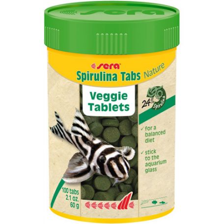 Sera Spirulina Tabs Nature 100 tabl./100ml