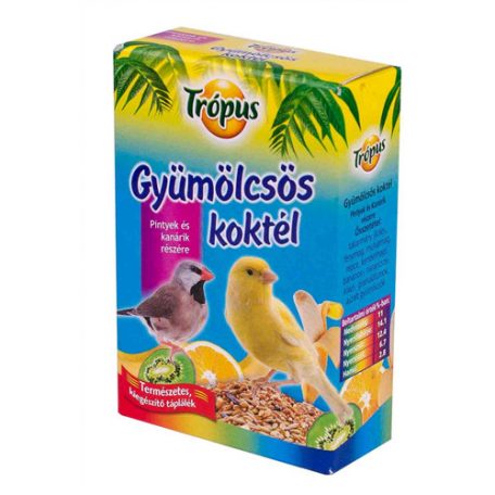 Trópus gyümölcskoktél pinty-kanári 200ml (10)