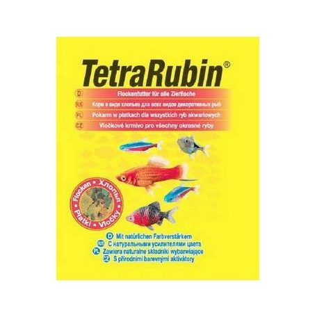 Tetra Rubin Flakes 12g  zacskós