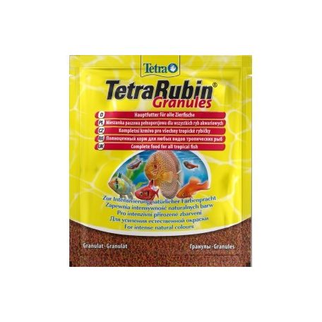 Tetra Rubin Granules 15g  zacskós