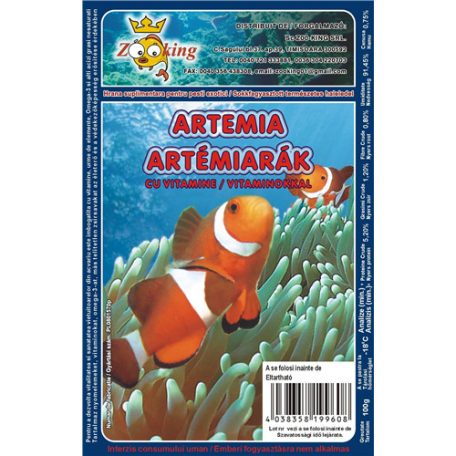 Zoo King artemia fagyasztott 100g