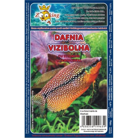 Zoo King daphnia fagyasztott 100g