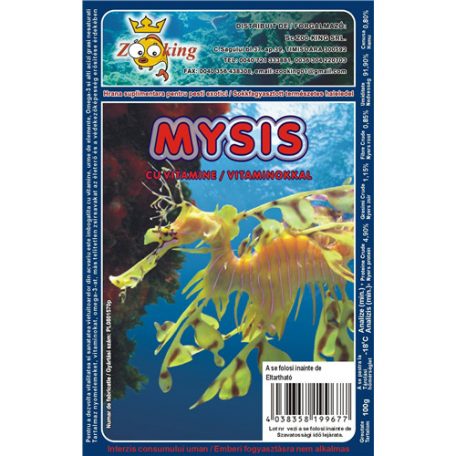 Zoo King mysis fagyasztott 100g