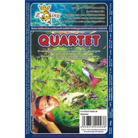 Zoo King quartett 100g